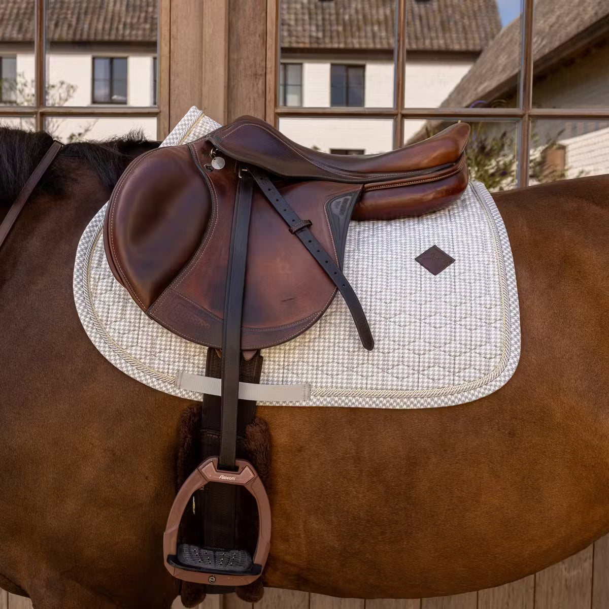 Kentucky Saddle Pad Velvet Printing Jumping