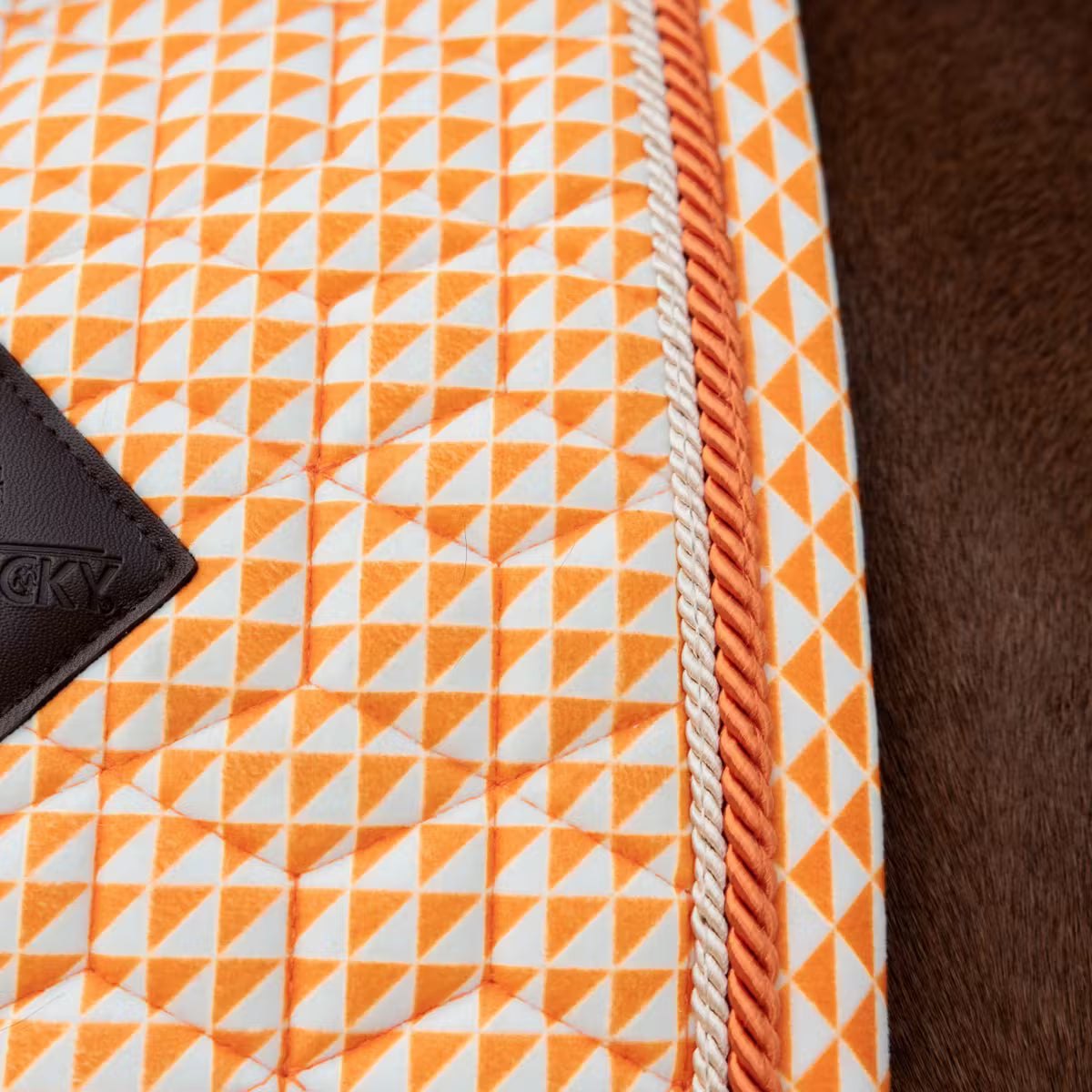 Kentucky Saddle Pad Velvet Printing Jumping