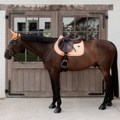 Kentucky Saddle Pad Velvet Printing Jumping