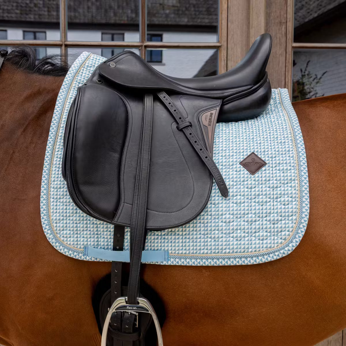 Kentucky Saddle Pad Velvet Printing - Dressage