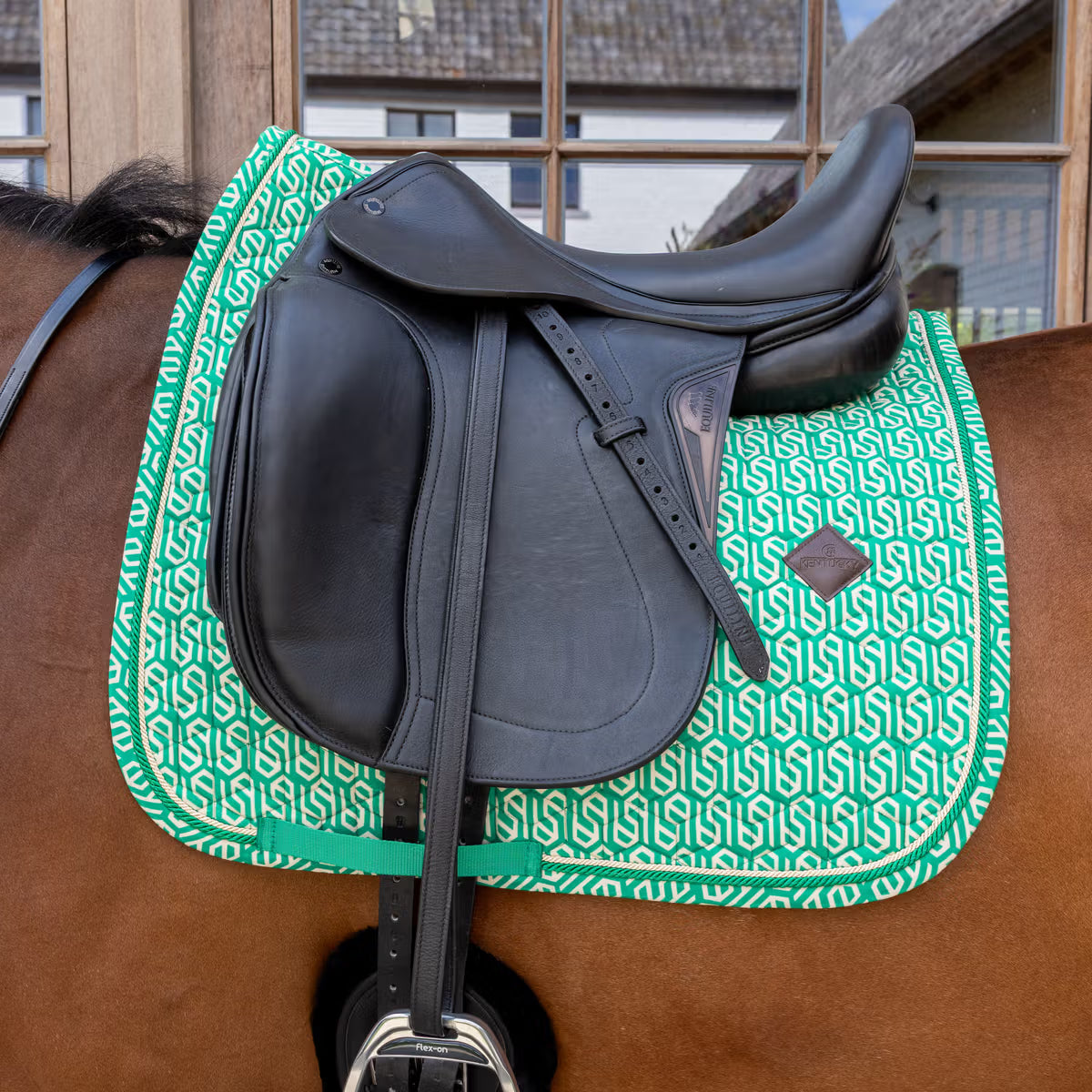 Kentucky Saddle Pad Velvet Printing - Dressage