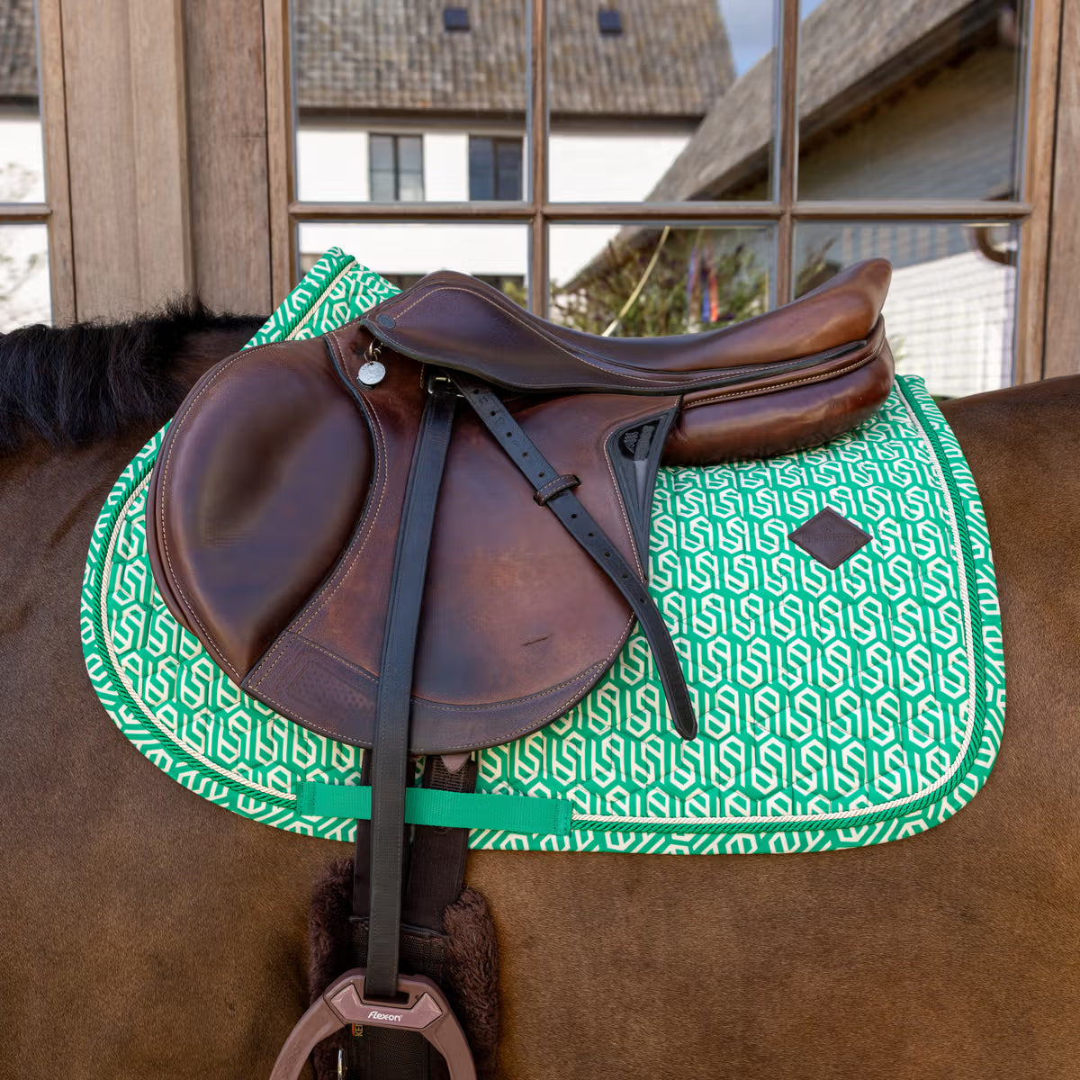 Kentucky Saddle Pad Velvet Printing Jumping