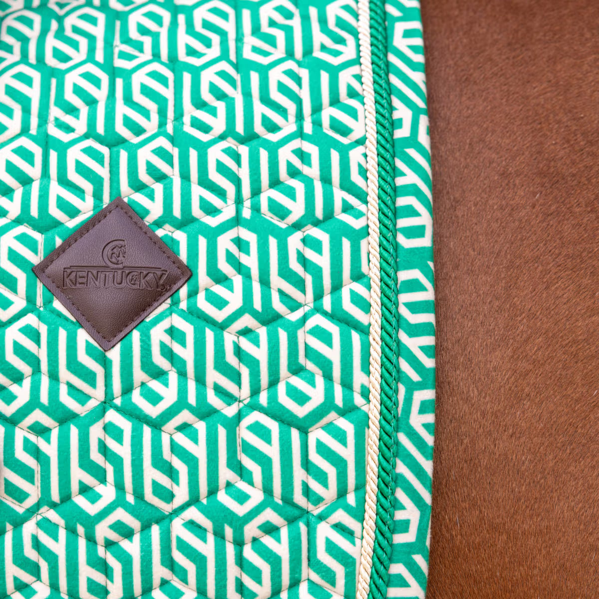 Kentucky Saddle Pad Velvet Printing - Dressage