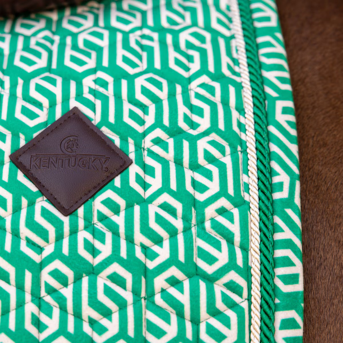 Kentucky Saddle Pad Velvet Printing Jumping