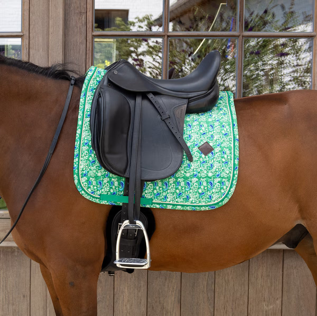 Kentucky Saddle Pad Velvet Printing - Dressage