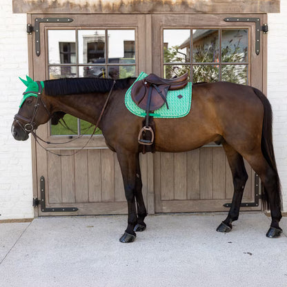 Kentucky Saddle Pad Velvet Printing Jumping