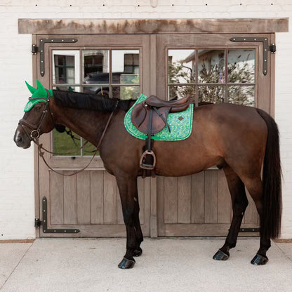 Kentucky Saddle Pad Velvet Printing Jumping