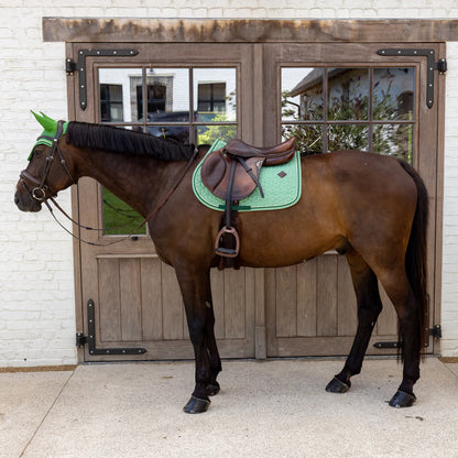 Kentucky Saddle Pad Velvet Printing Jumping