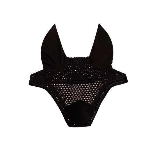 Kentucky Fly Veil Wellington Velvet Pearls - Soundless