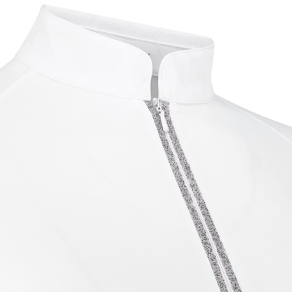 Kentucky Show Shirt Women Classic with Glitter Zipper SS