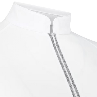 Kentucky Show Shirt Women Classic with Glitter Zipper LS