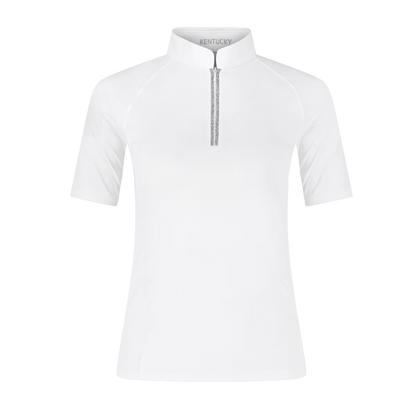 Kentucky Show Shirt Women Classic with Glitter Zipper SS