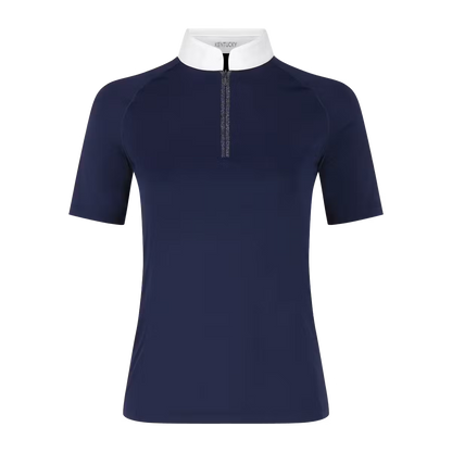 Kentucky Show Shirt Women Classic with Glitter Zipper SS