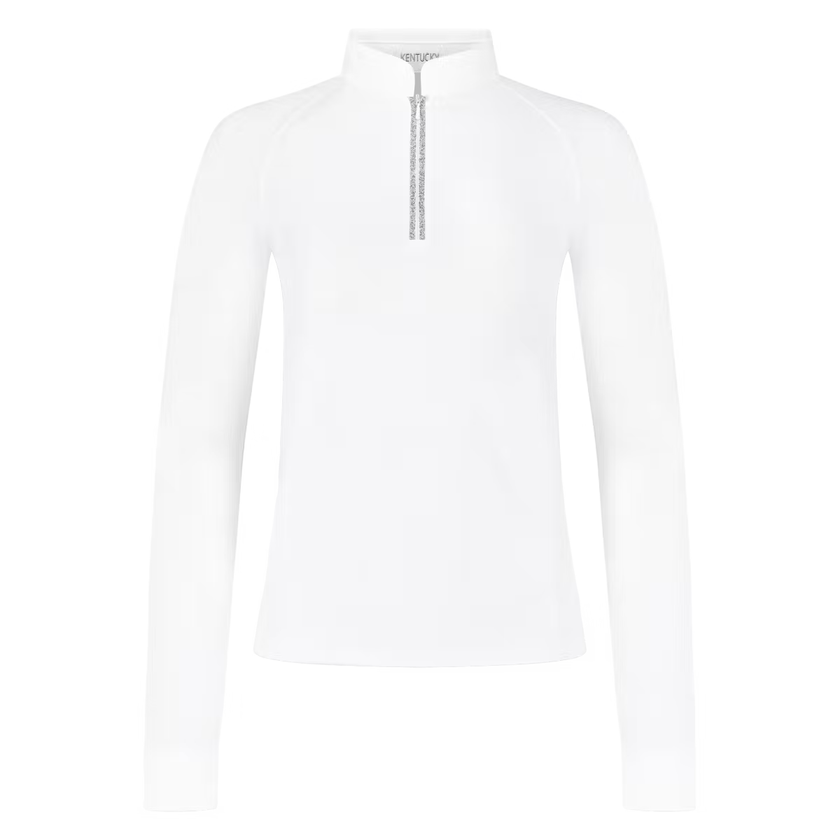 Kentucky Show Shirt Women Classic with Glitter Zipper LS