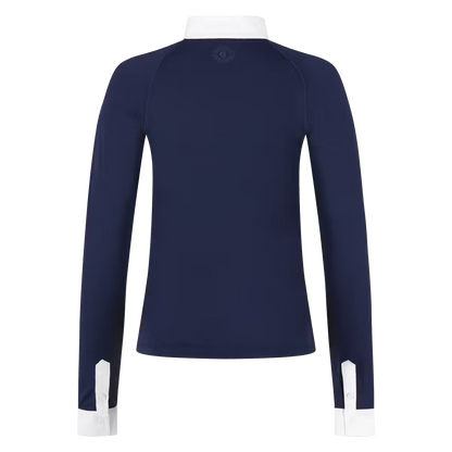 Kentucky Show Shirt Women Classic with Glitter Zipper LS