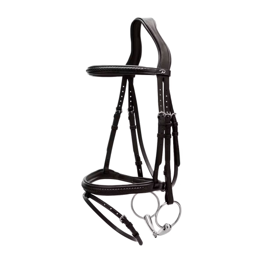 Dy'on Plaited Flash Noseband Bridle - New English Collection