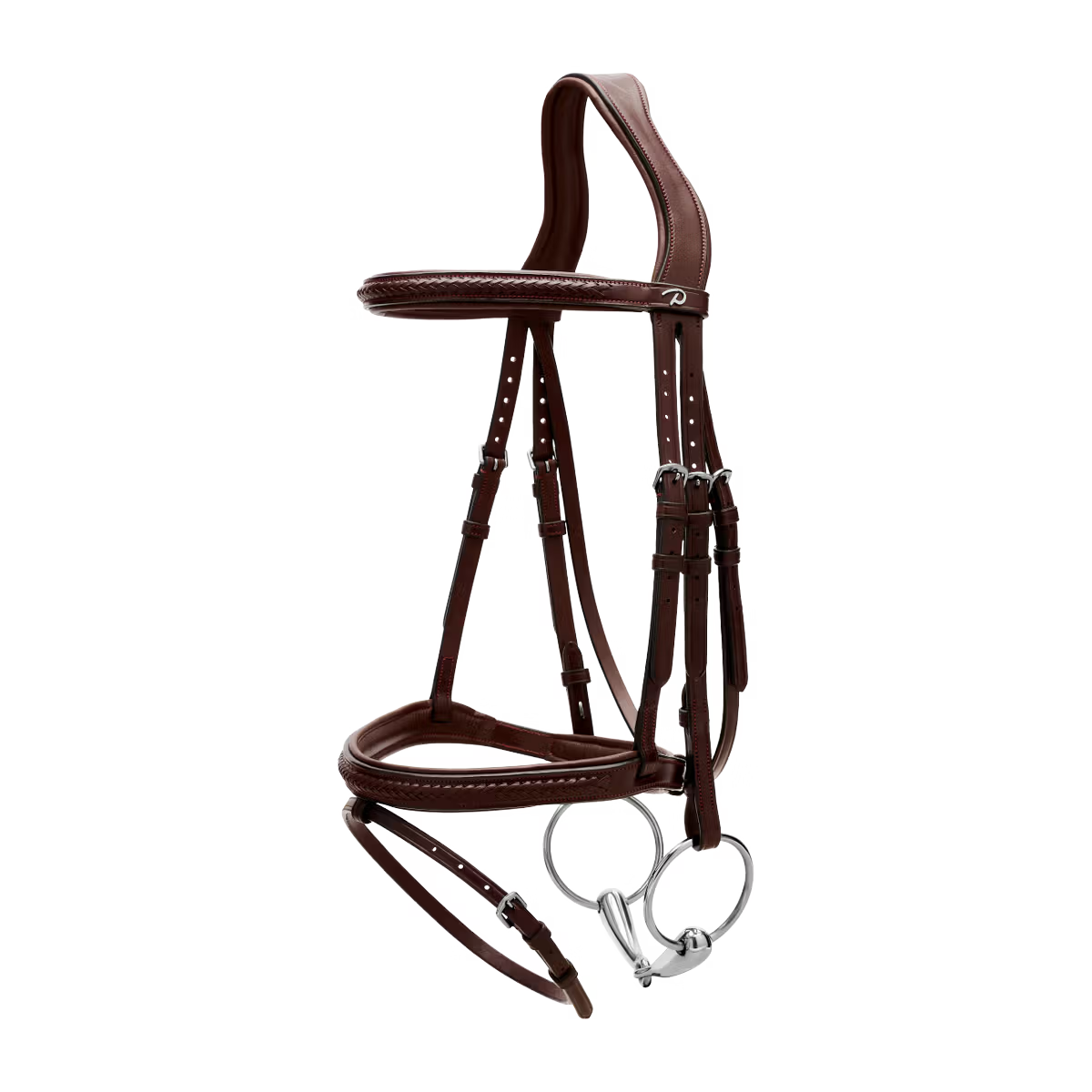 Dy'on Plaited Flash Noseband Bridle - New English Collection