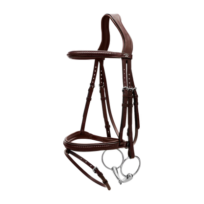 Dy'on Plaited Flash Noseband Bridle - New English Collection