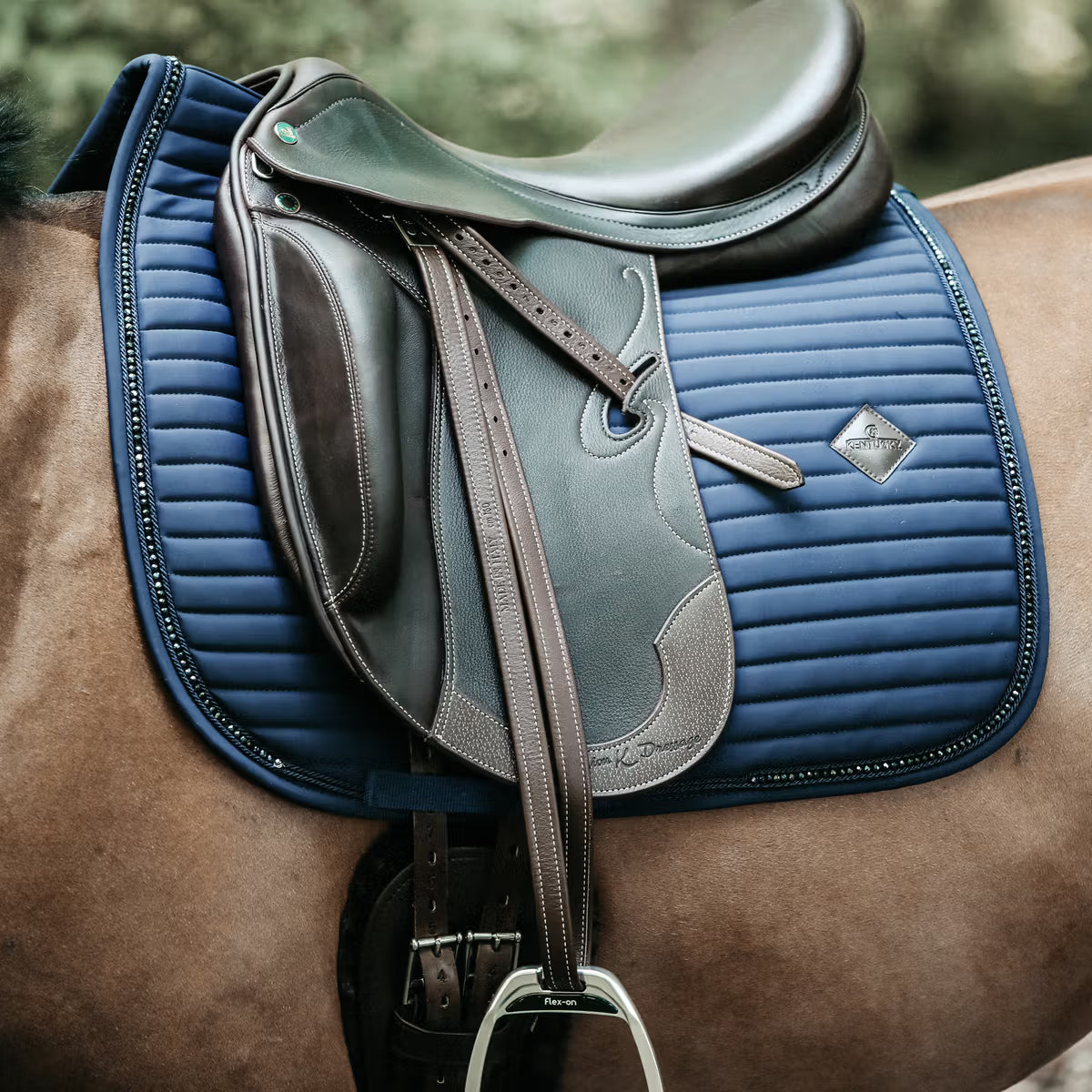 Kentucky Saddle Pad Pearls - Dressage