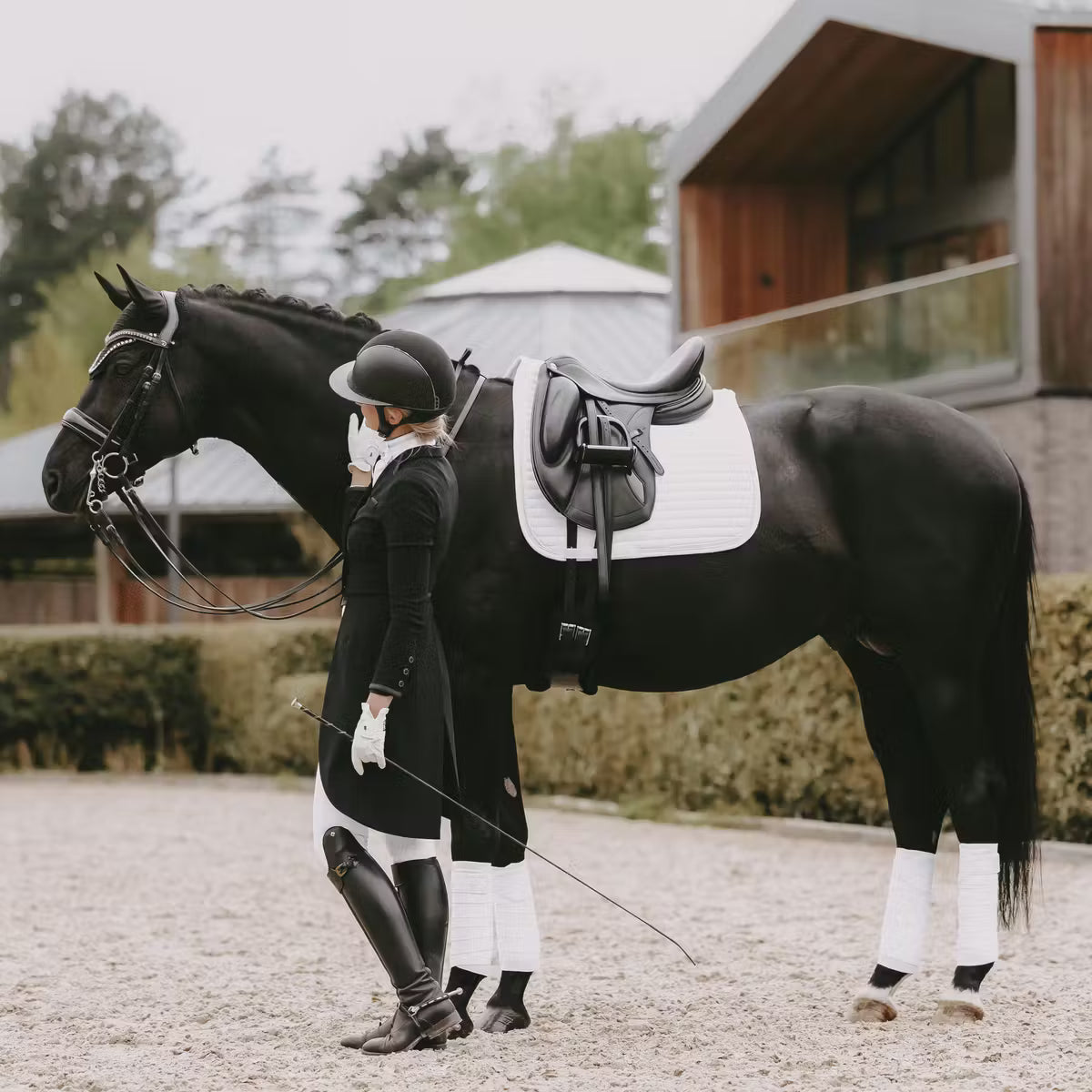 Kentucky Saddle Pad Pearls - Dressage