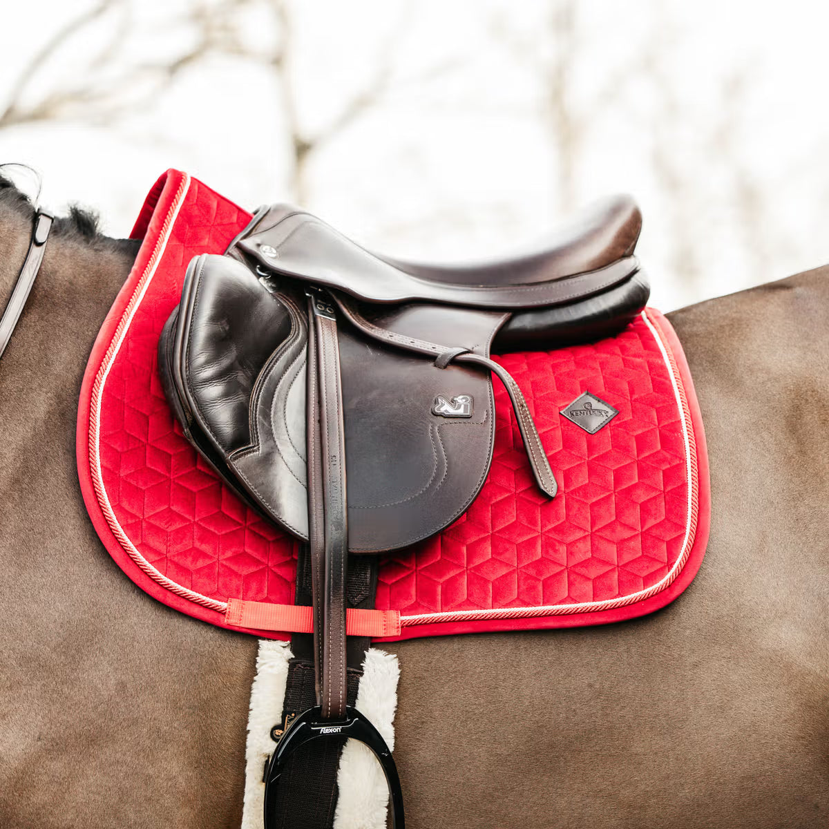 Kentucky Saddle Pad Velvet - Jumping