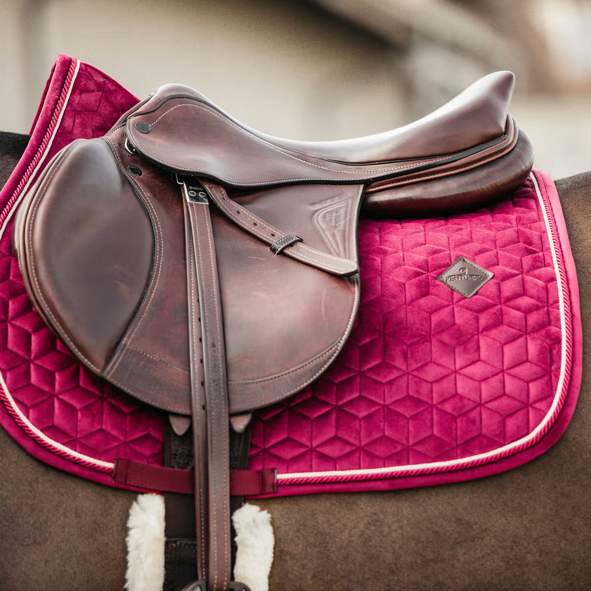 Kentucky Saddle Pad Velvet - Jumping
