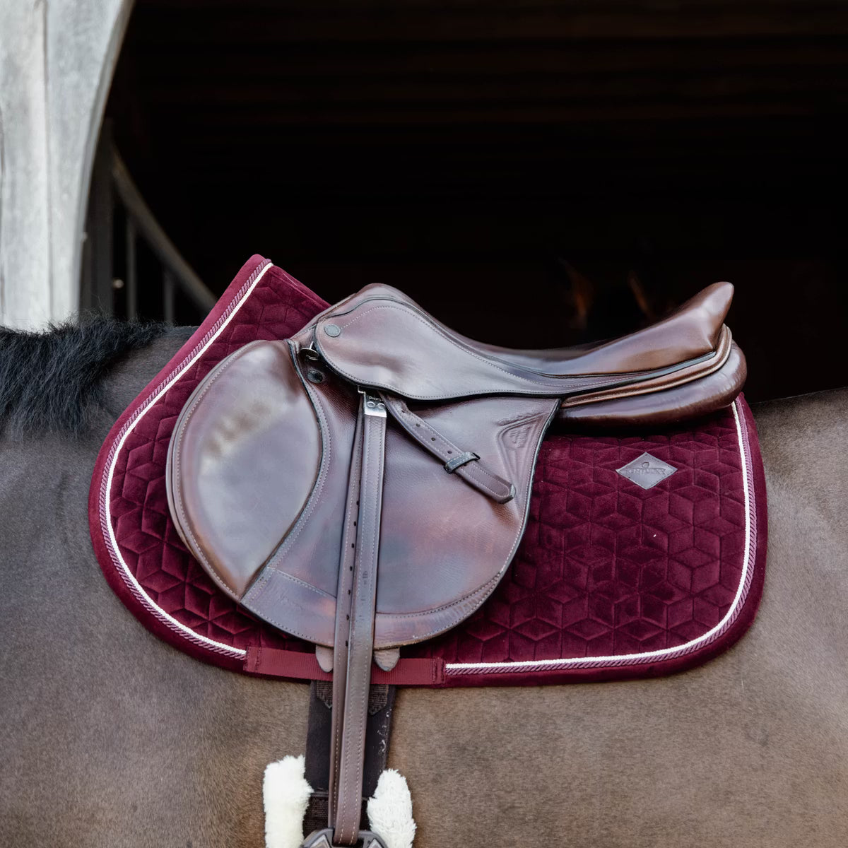 Kentucky Saddle Pad Velvet - Jumping