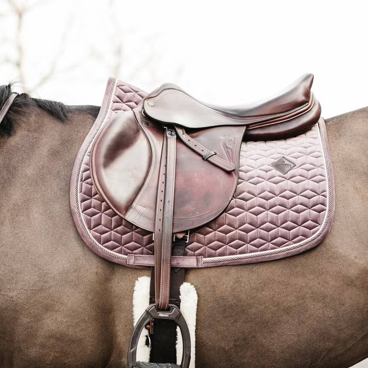 Kentucky Saddle Pad Velvet - Jumping