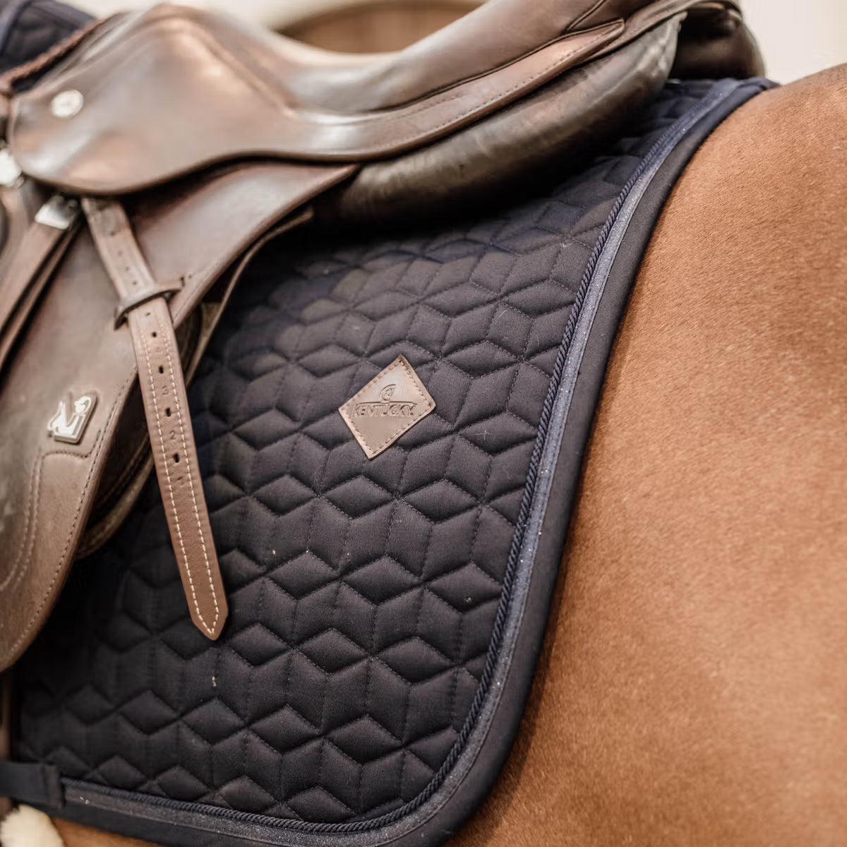 Kentucky Saddle Pad Glitter Rope - Jumping