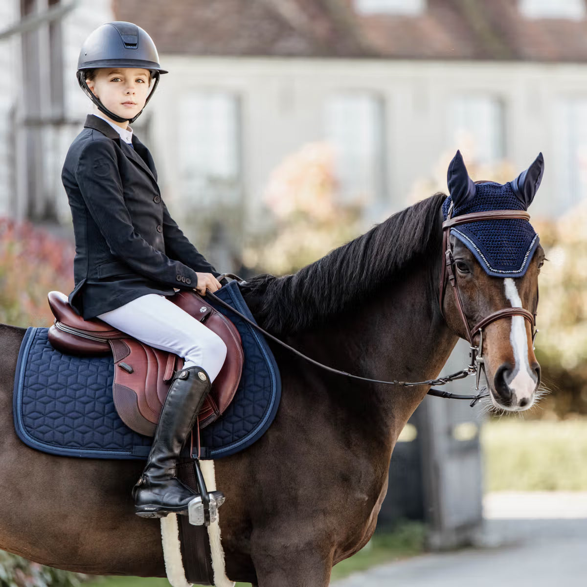 Kentucky Saddle Pad Glitter Rope - Jumping