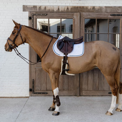 Kentucky Saddle Pad Glitter Rope - Jumping
