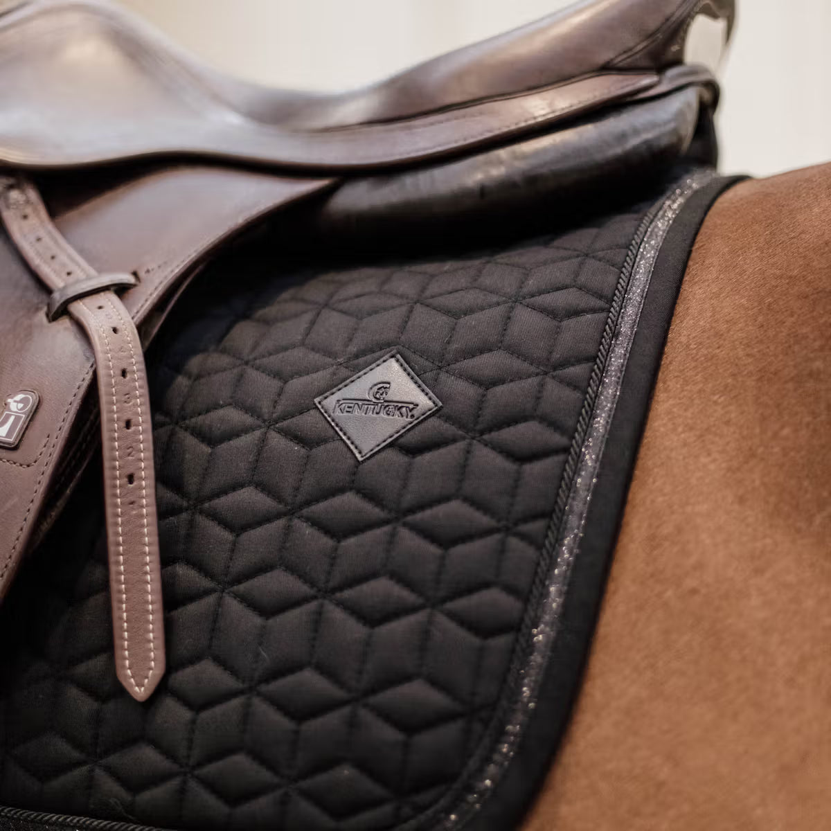 Kentucky Saddle Pad Glitter Rope - Jumping