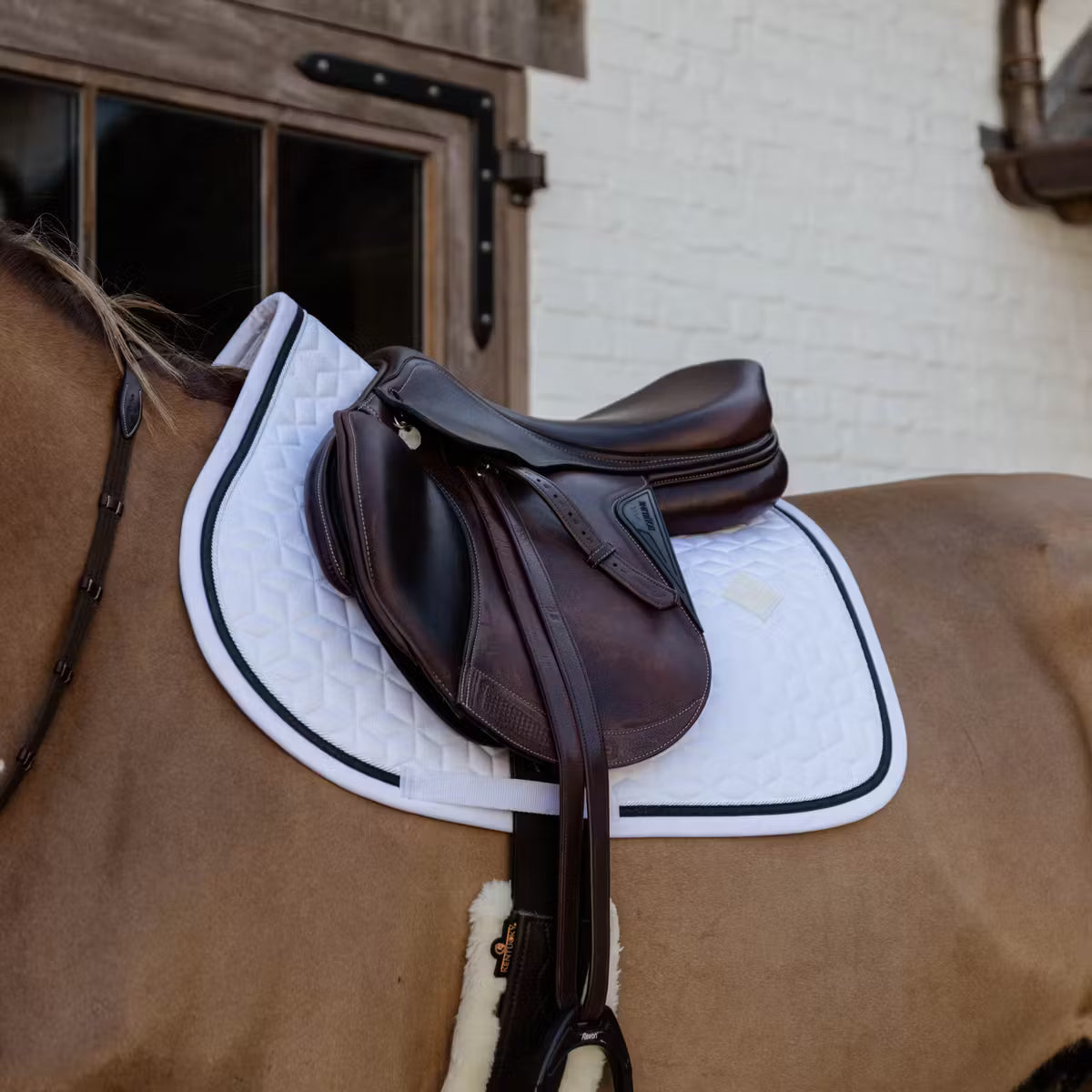 Kentucky Saddle Pad Glitter Rope - Jumping