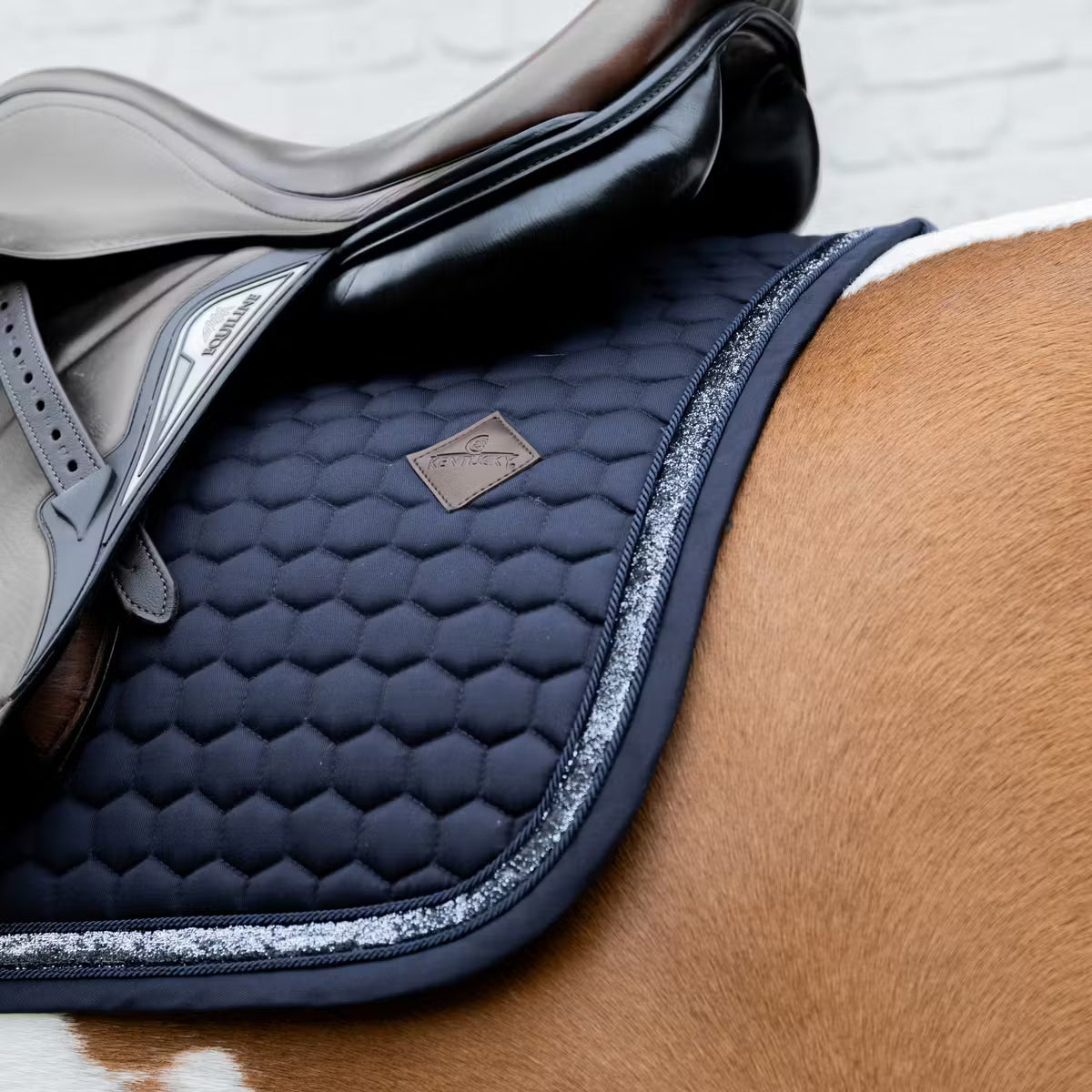 Kentucky Saddle Pad Glitter Band - Jumping