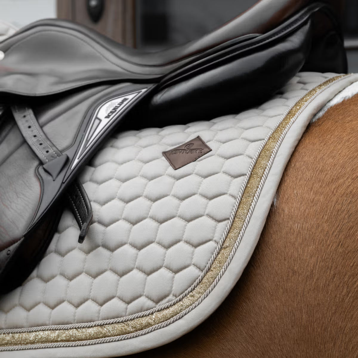 Kentucky Saddle Pad Glitter Band - Jumping