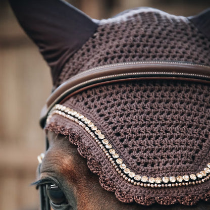 Kentucky Fly Veil Wellington Stone & Pearl - Soundless