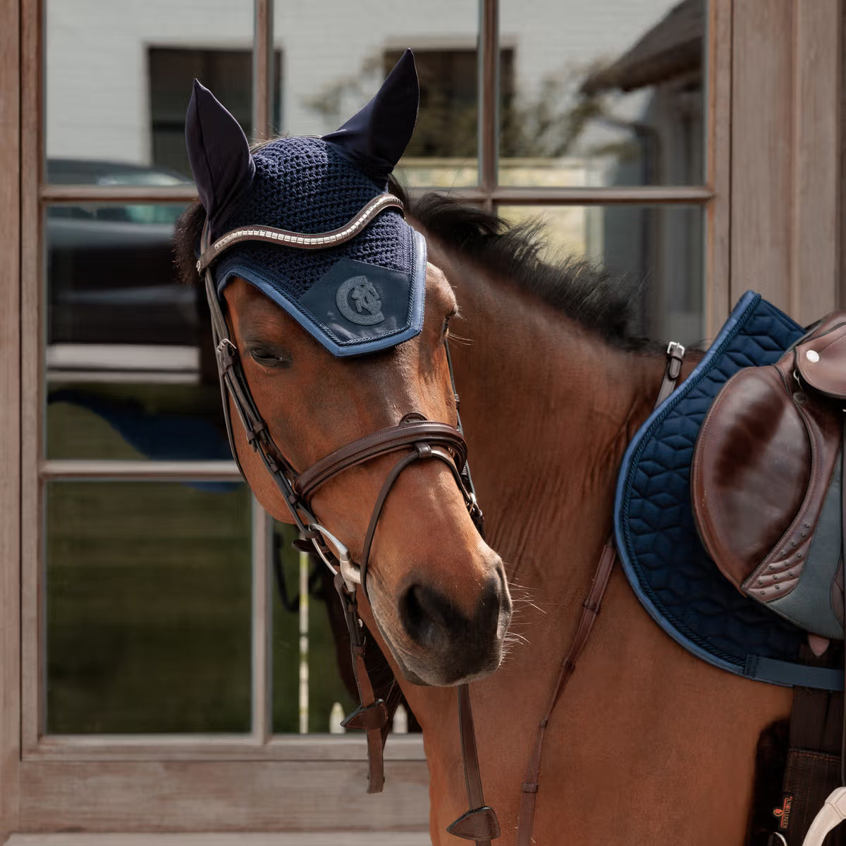 Kentucky Fly Veil Wellington 3D Logo Sparkling - Soundless