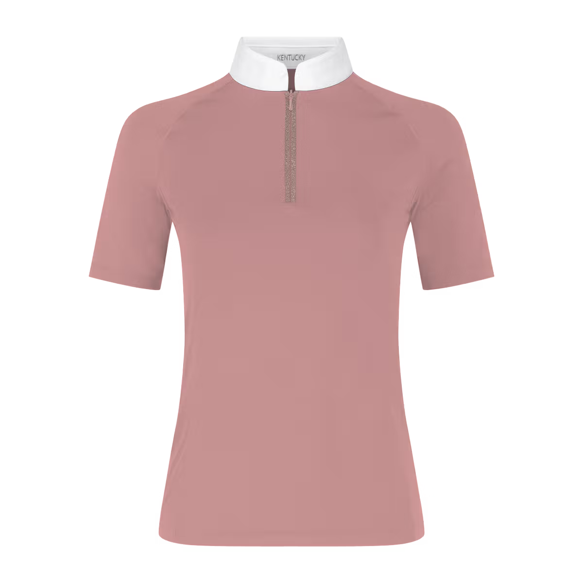 Kentucky Show Shirt Women Classic with Glitter Zipper SS