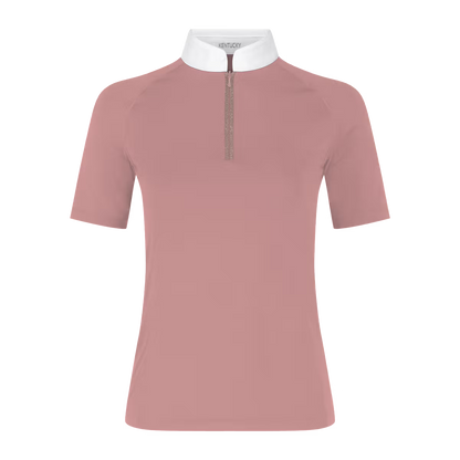 Kentucky Show Shirt Women Classic with Glitter Zipper SS