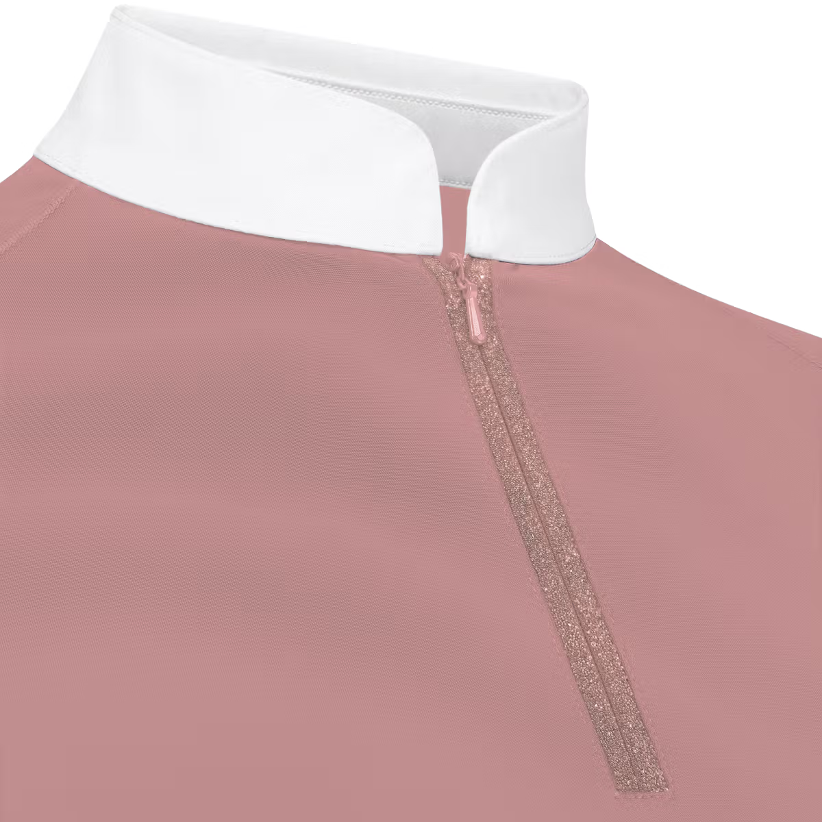Kentucky Show Shirt Women Classic with Glitter Zipper SS