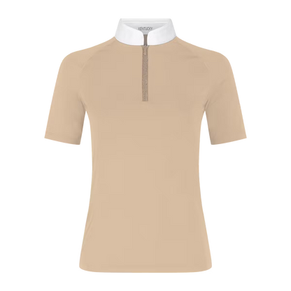 Kentucky Show Shirt Women Classic with Glitter Zipper SS