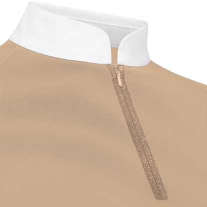 Kentucky Show Shirt Women Classic with Glitter Zipper SS
