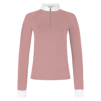 Kentucky Show Shirt Women Classic with Glitter Zipper LS