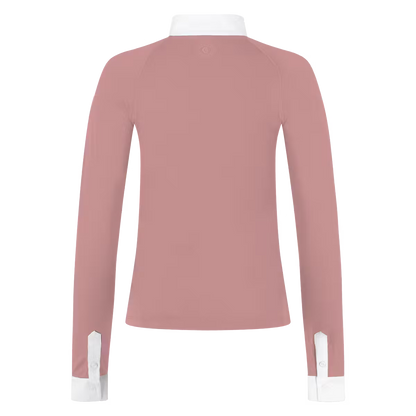 Kentucky Show Shirt Women Classic with Glitter Zipper LS
