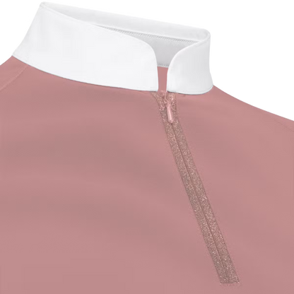 Kentucky Show Shirt Women Classic with Glitter Zipper LS