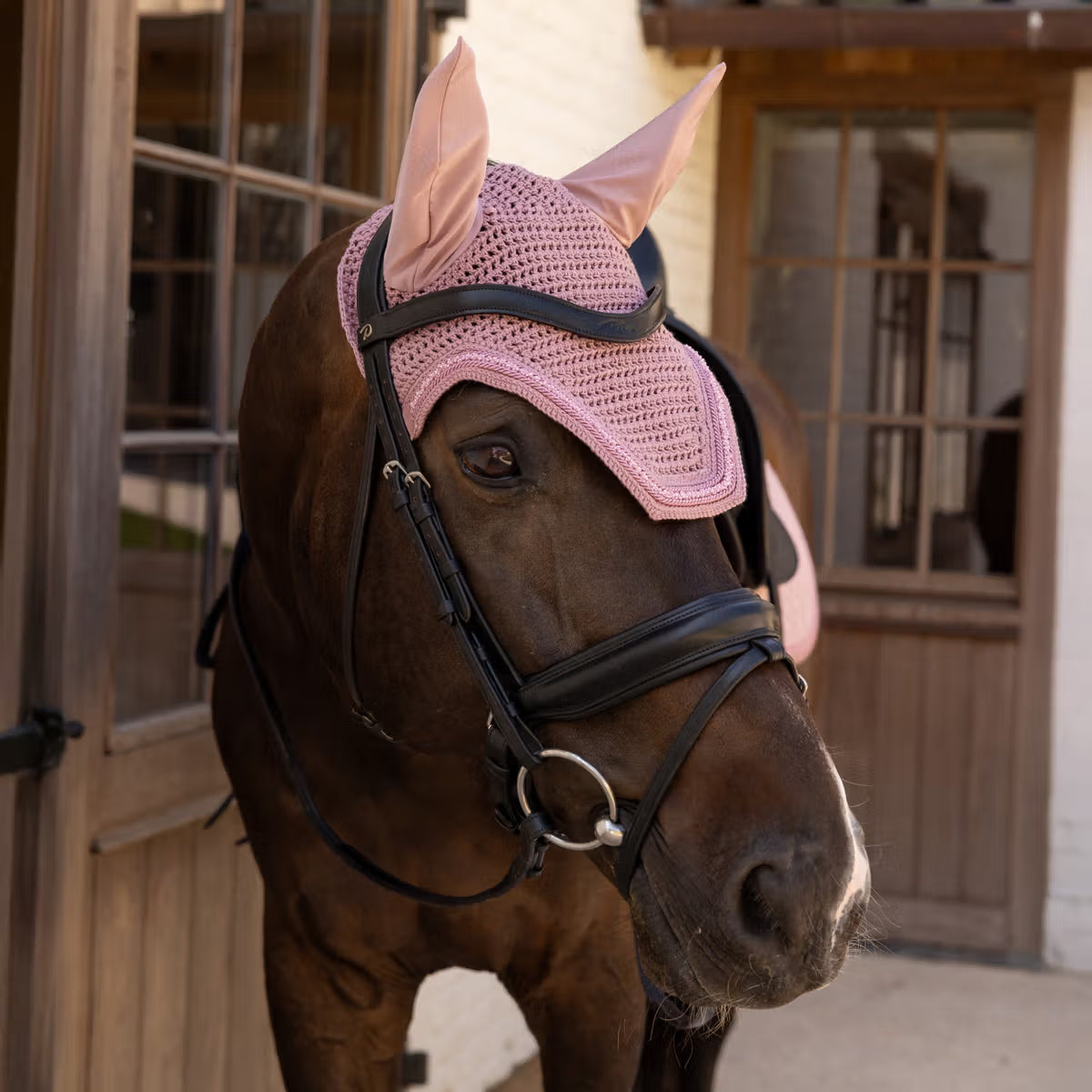 Kentucky Fly Veil Wellington Velvet Mini Pearls - Soundless