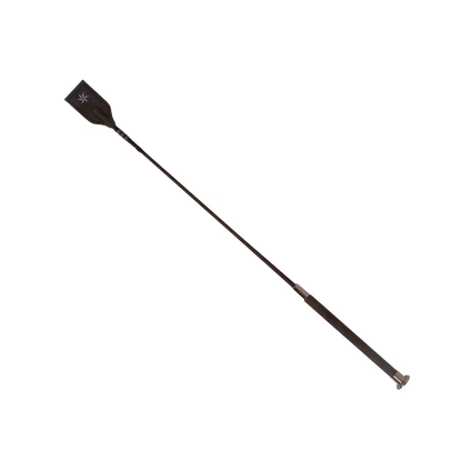 Velari - Jumping Whip Guidance Leather Grip - 65cm
