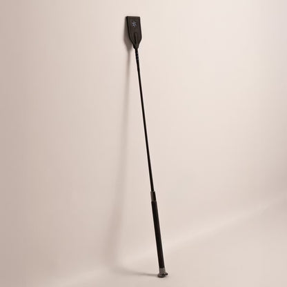 Velari - Jumping Whip Guidance Leather Grip - 65cm