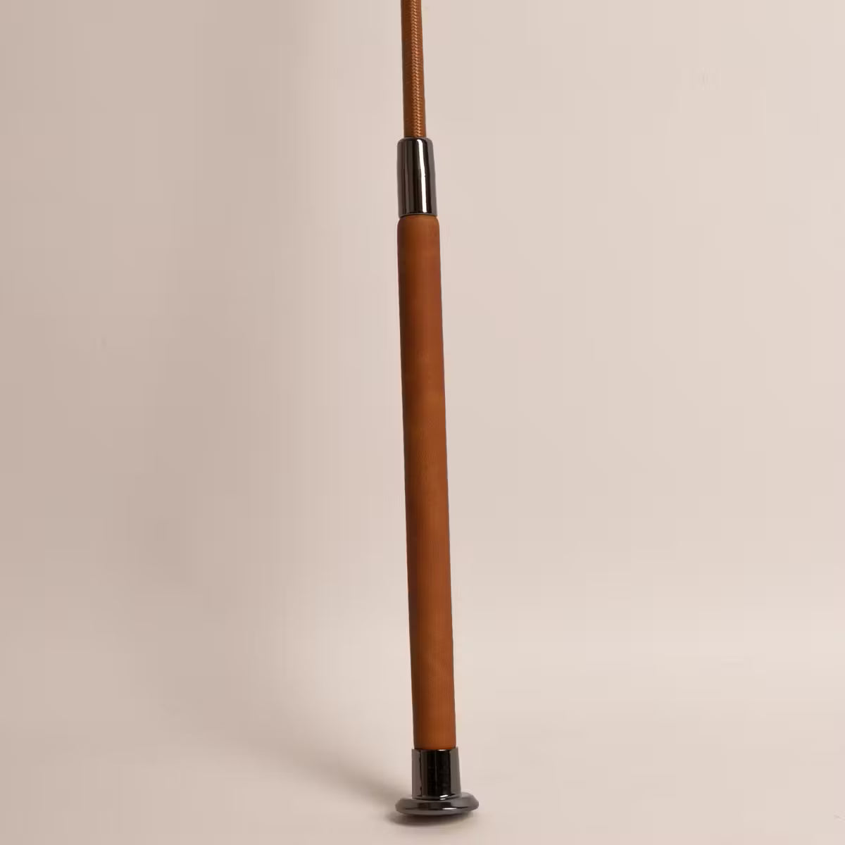 Velari - Jumping Whip Guidance Leather Grip - 65cm