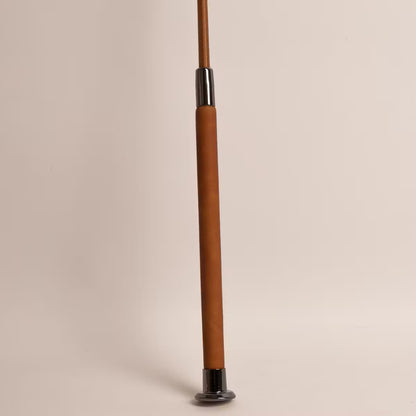 Velari - Jumping Whip Guidance Leather Grip - 65cm